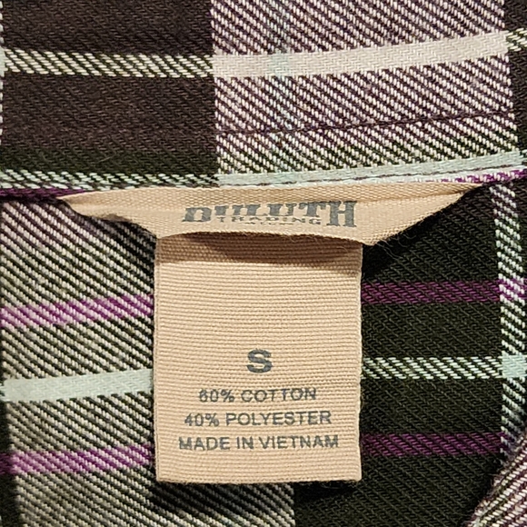 Duluth shirt flannel size small long sleeve - Picture 3 of 4